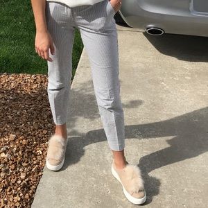 Express: Mid Rise Ankle Columnist Pant